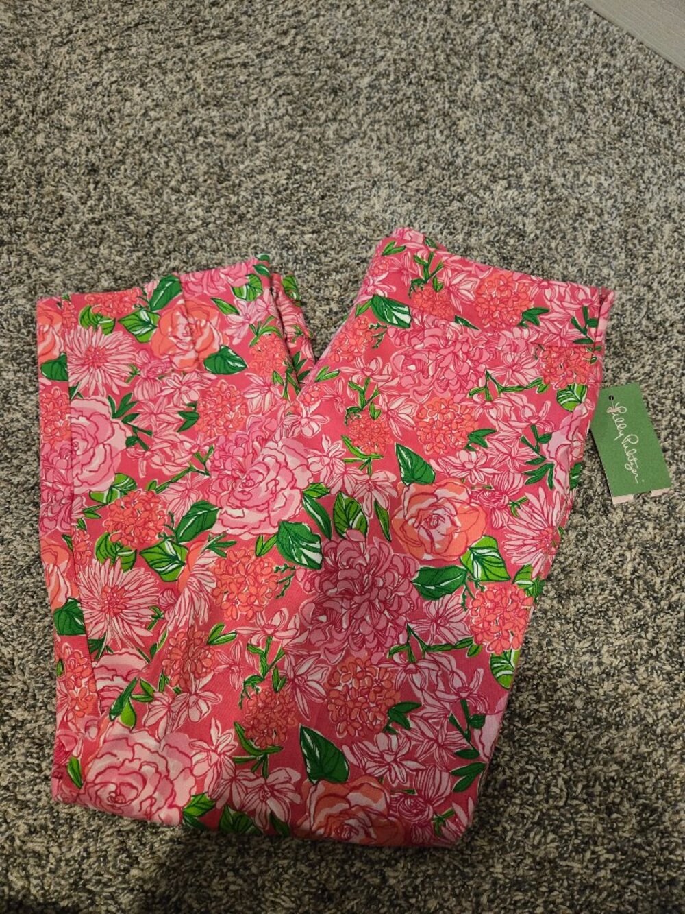 NWT Lilly Pulitzer Palm Beach Fit Kristen Capri Daquiri Pink 4